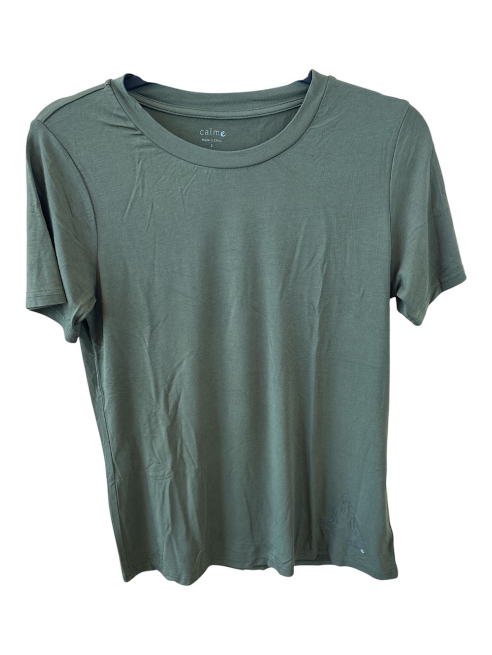 Calme Forest Green Women's Short Sleeve Tee